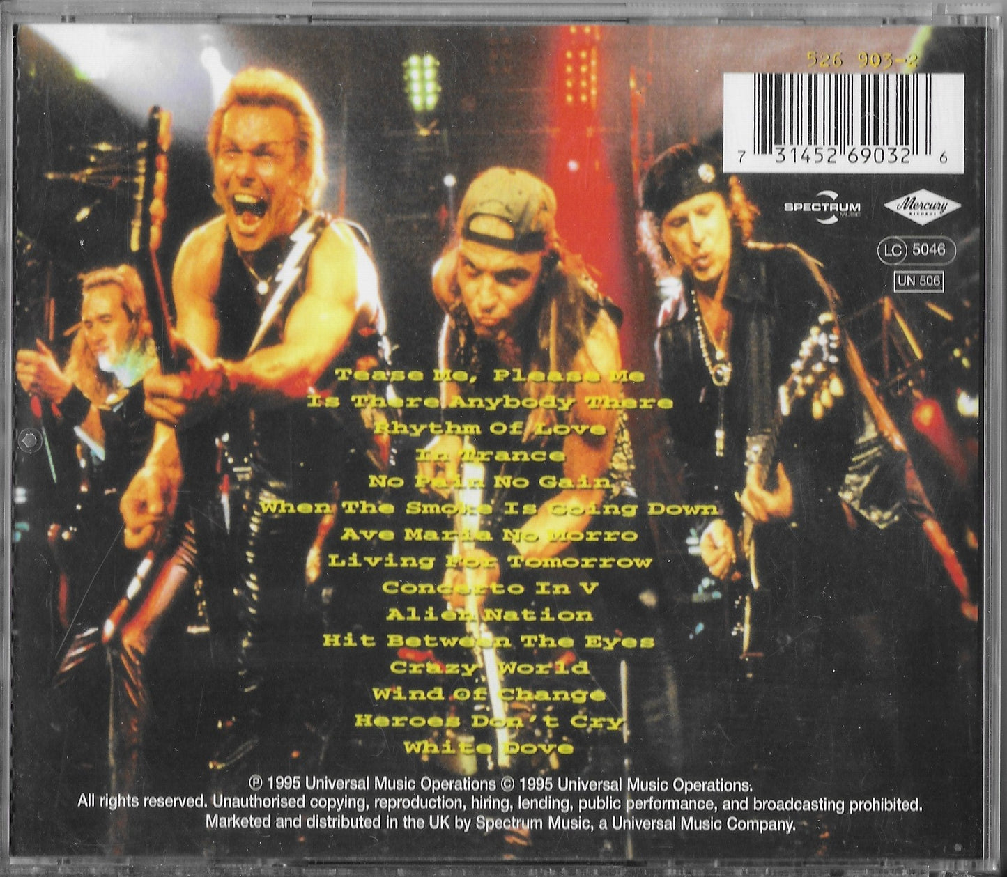 SCORPIONS - Live Bites
