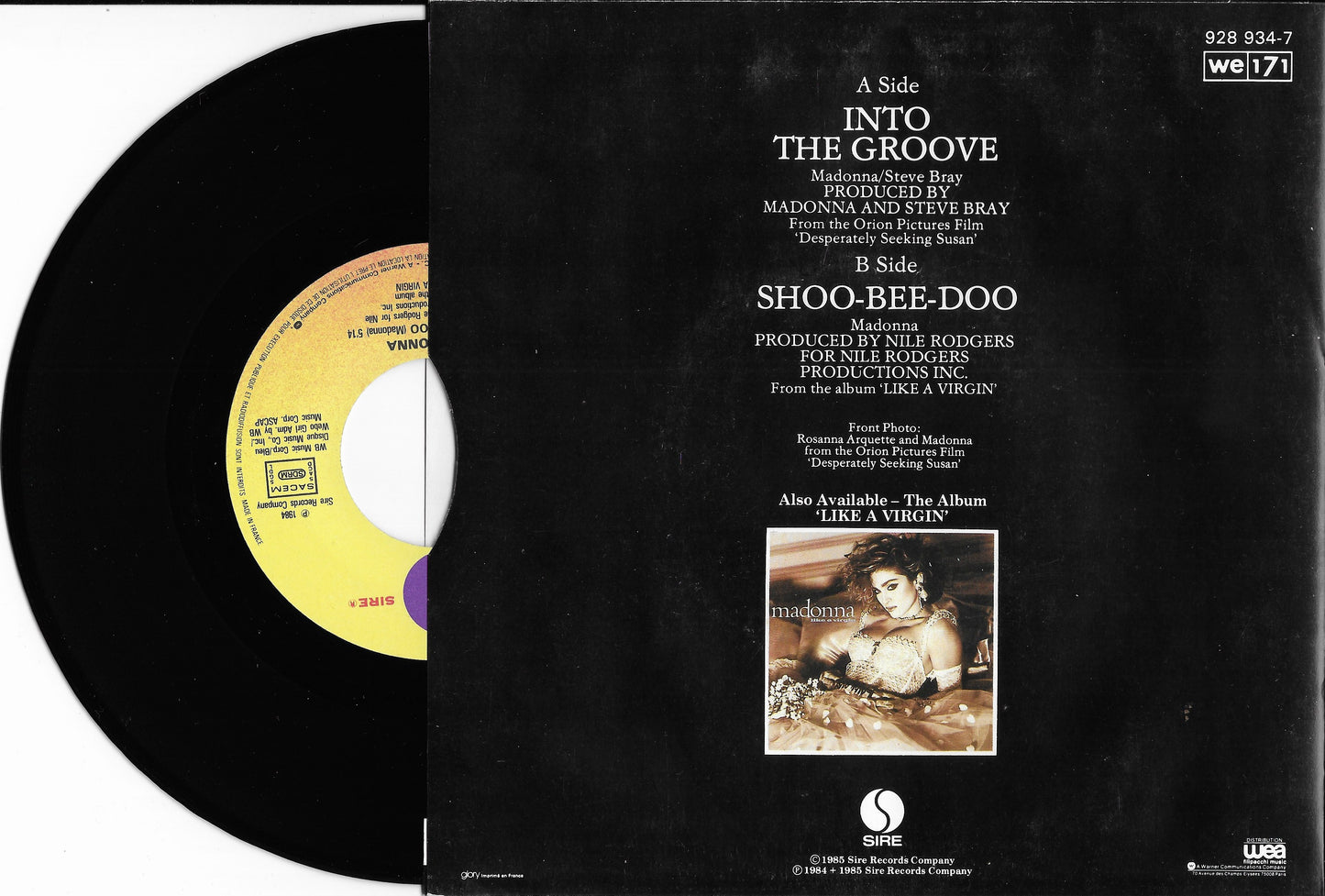 MADONNA - Into The Groove