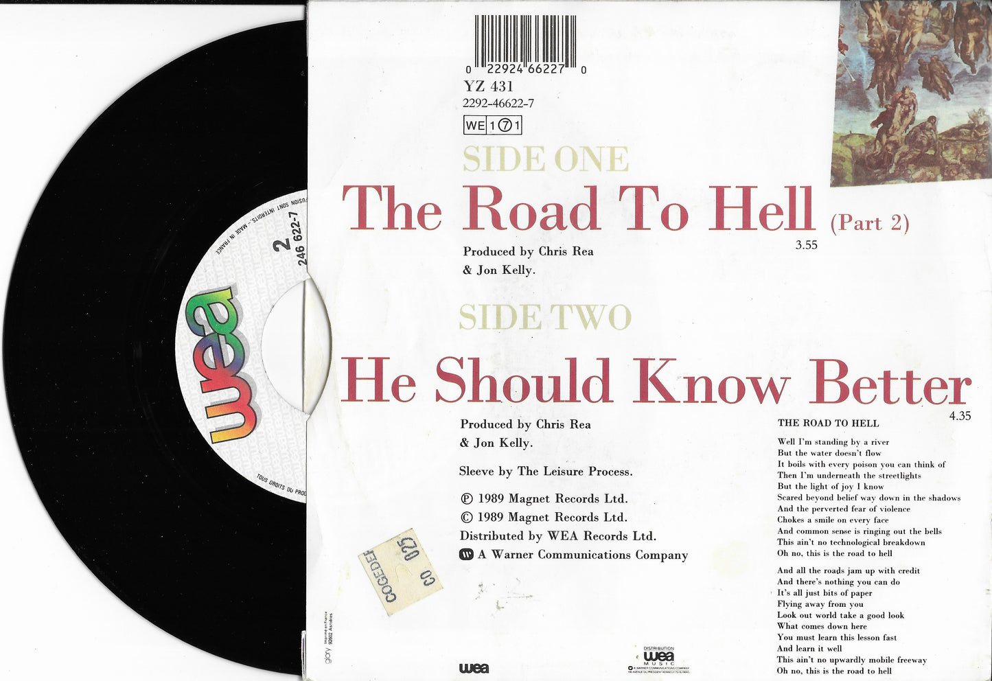 CHRIS REA - The Road to Hell (Part 2)