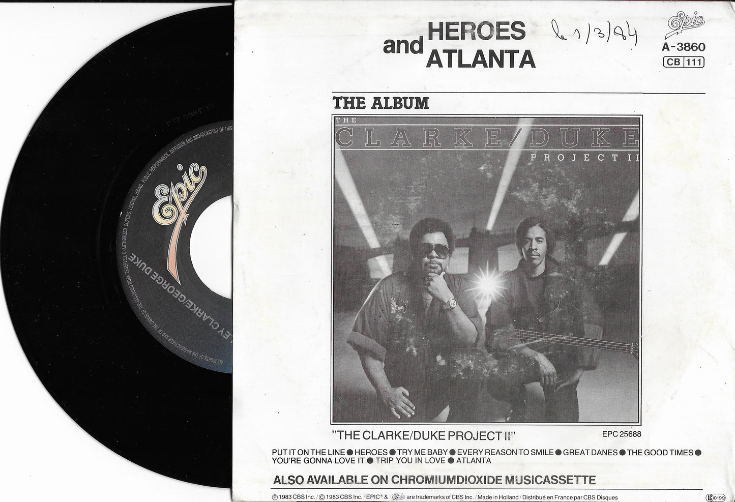 STANLEY CLARKE / GEORGE DUKE - Heroes