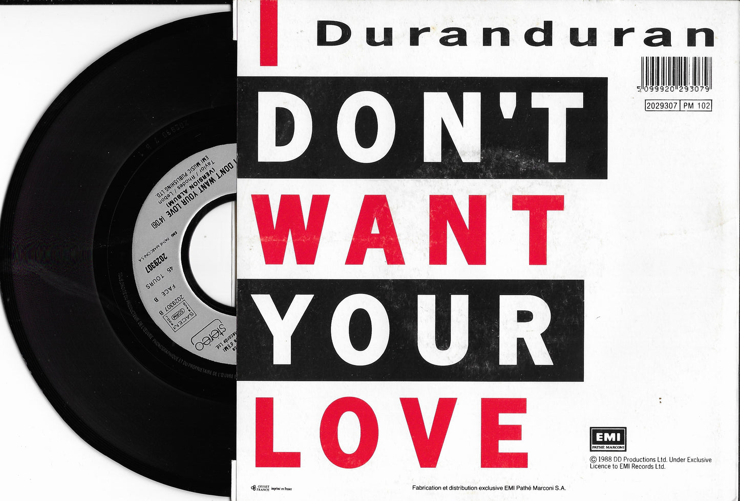 DURAN DURAN - I Don't Want Your Love