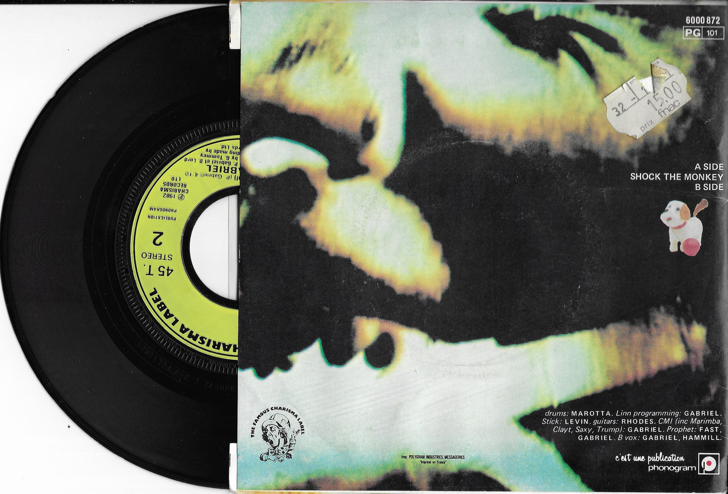 PETER GABRIEL - Shock The Monkey
