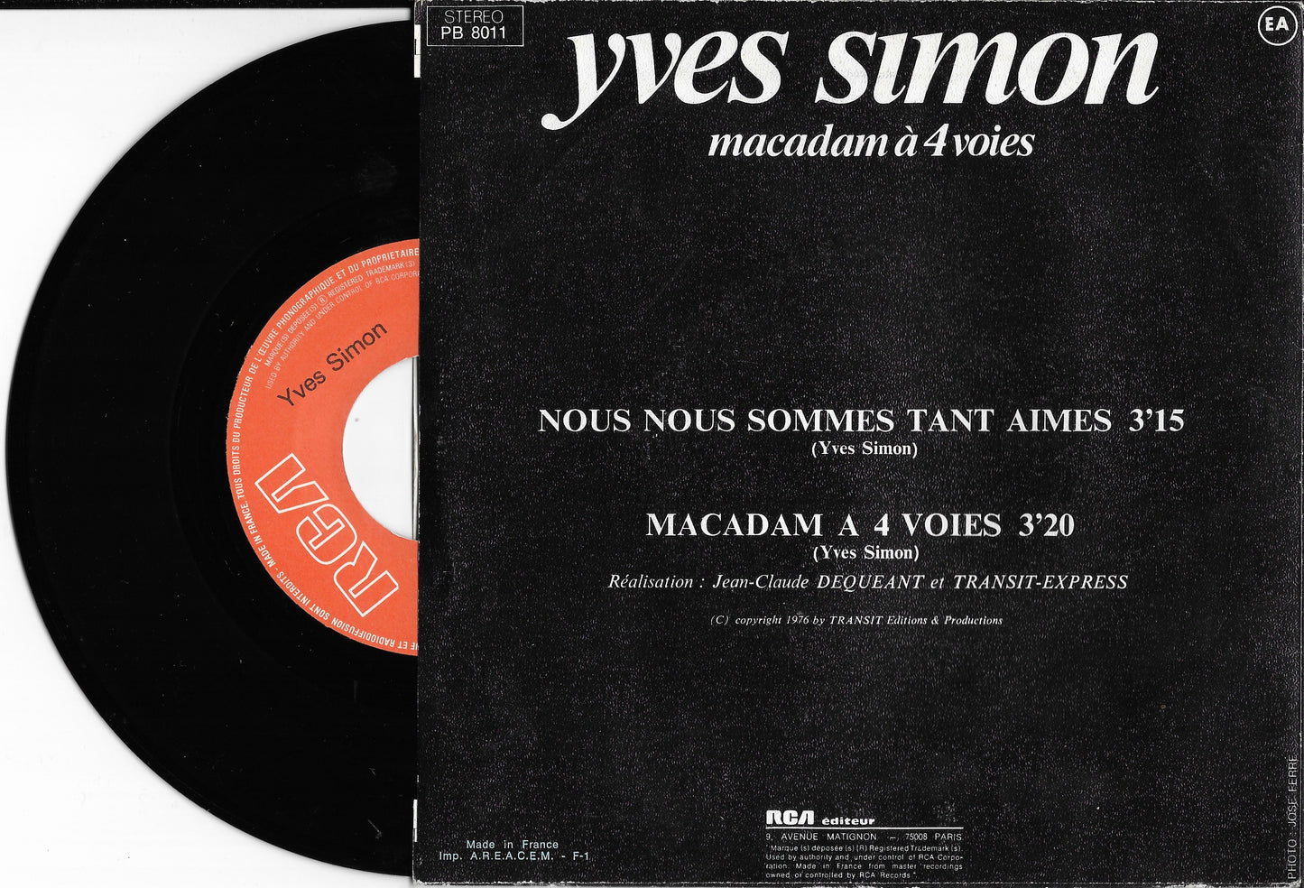 YVES SIMON - Nous Nous Sommes Tant Aimés