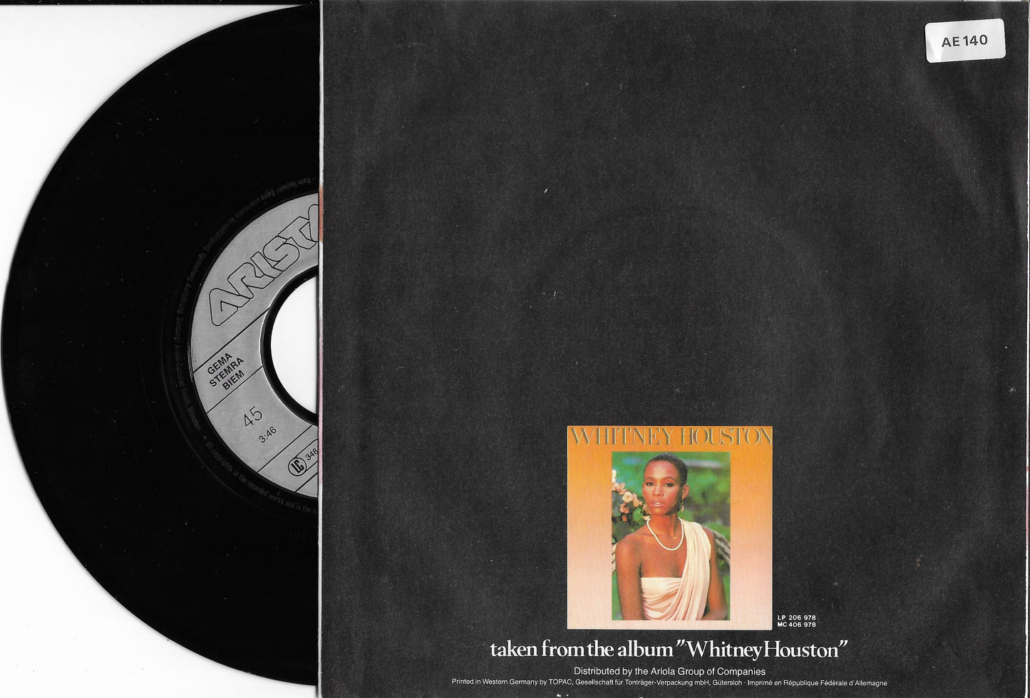 WHITNEY HOUSTON - Saving All My Love For You