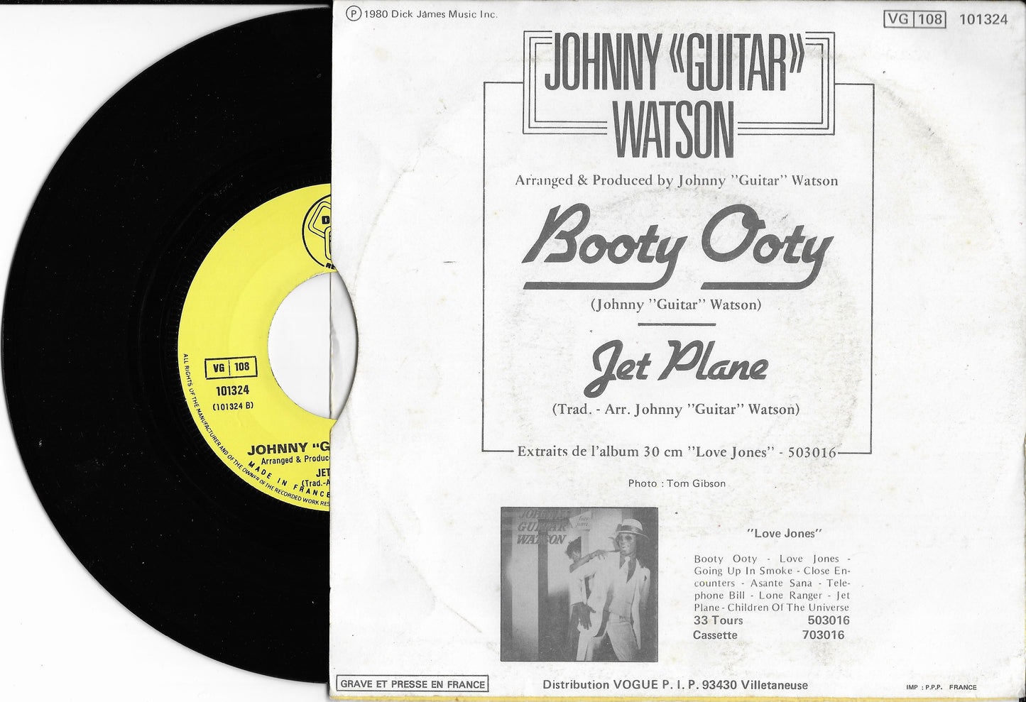 JOHNNY "GUITAR" WATSON - Booty Ooty