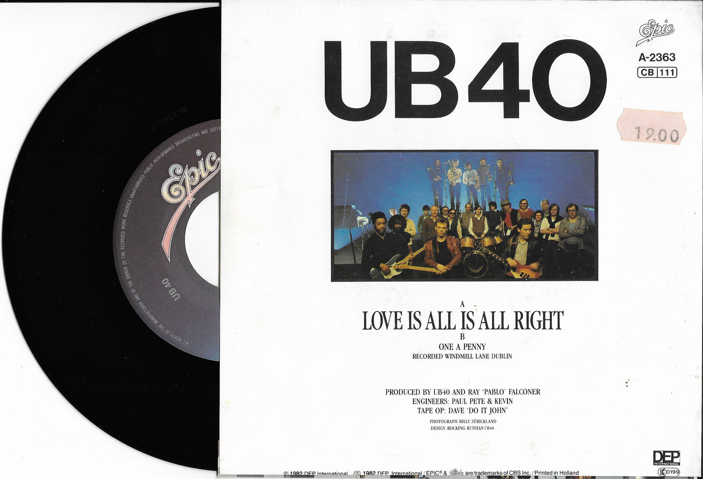 UB40 - Love Is All Is All Right