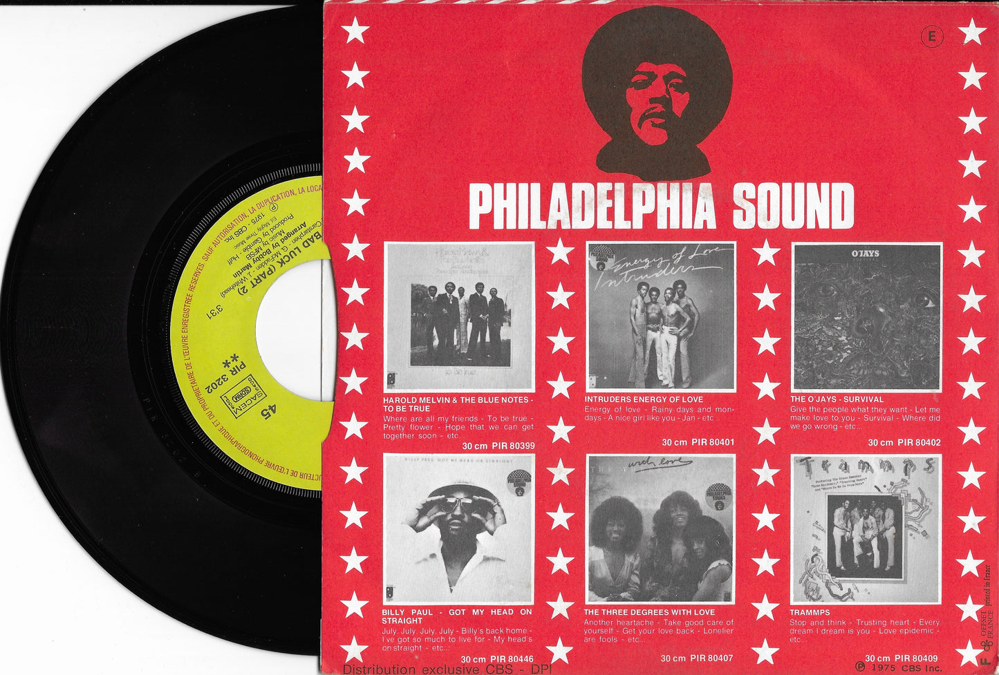 HAROLD MELVIN AND THE BLUE NOTES - Bad Luck (Part 1 & 2)