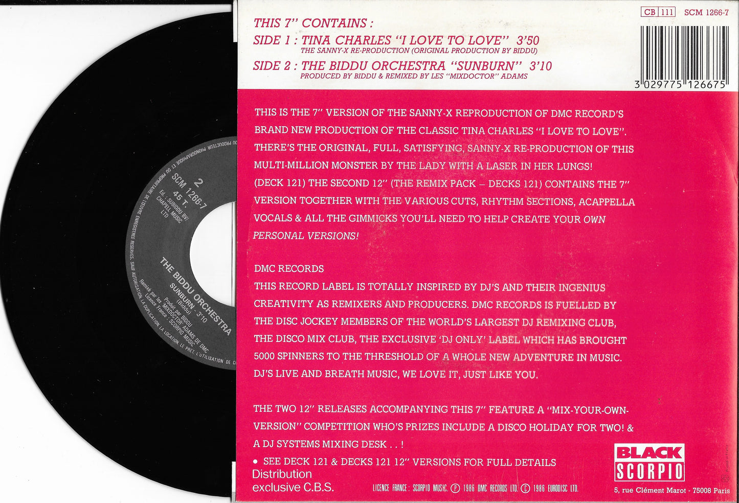 TINA CHARLES - I Love to Love