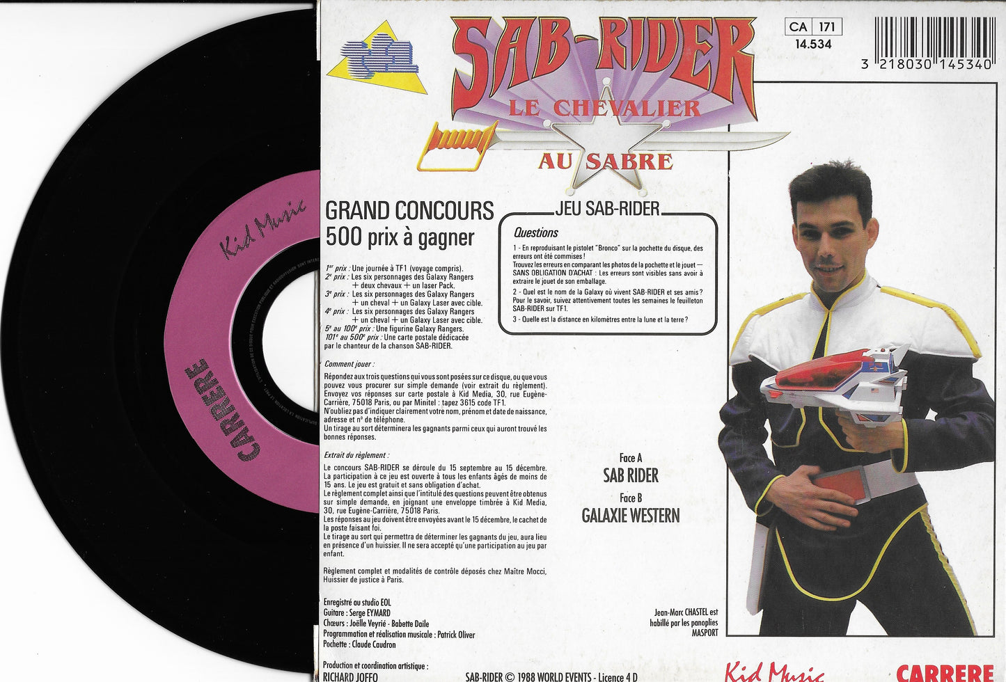 JEAN MARC CHASTEL - Sab - Rider Le Chevalier Au Sabre