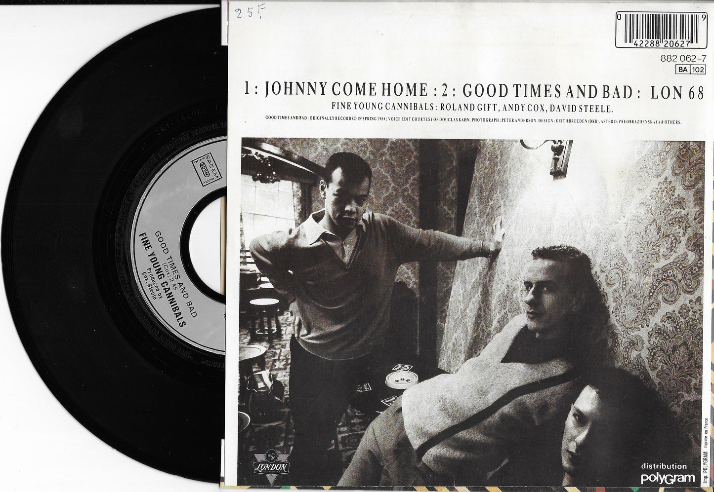 FINE YOUNG CANNIBALS - Johnny Come Home
