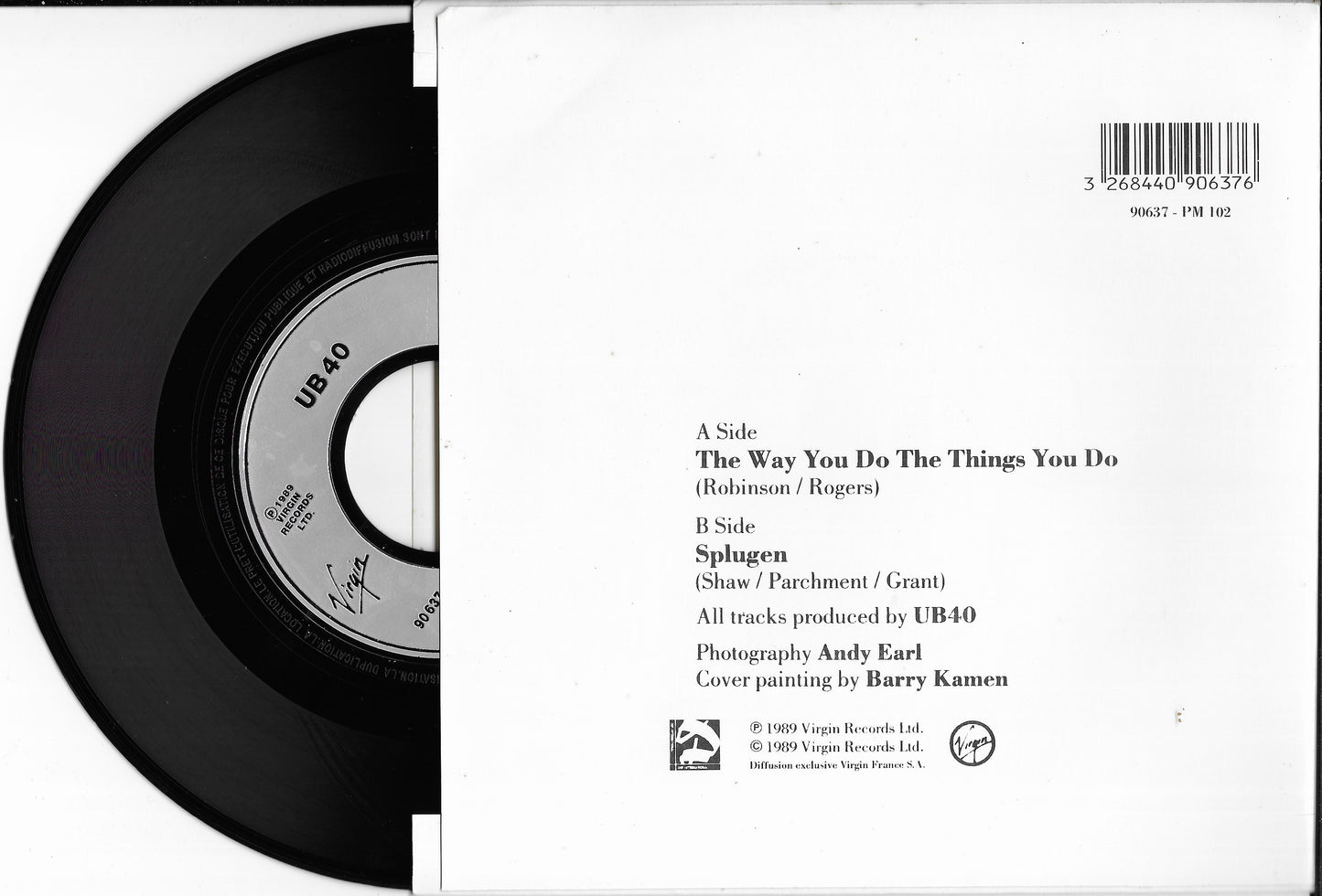 UB40 - The Way You Do The Things You Do