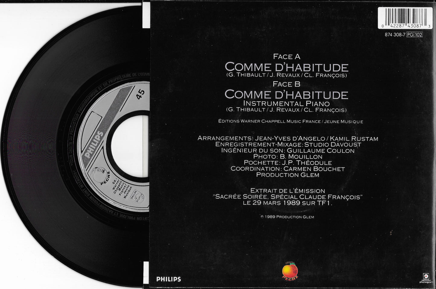 FLORENT PAGNY - Comme d'habitude