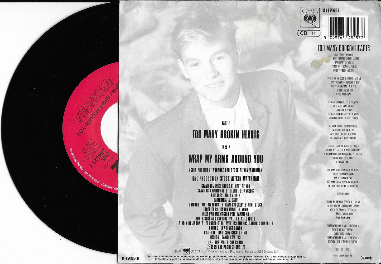 JASON DONOVAN - Too Many Broken Hearts