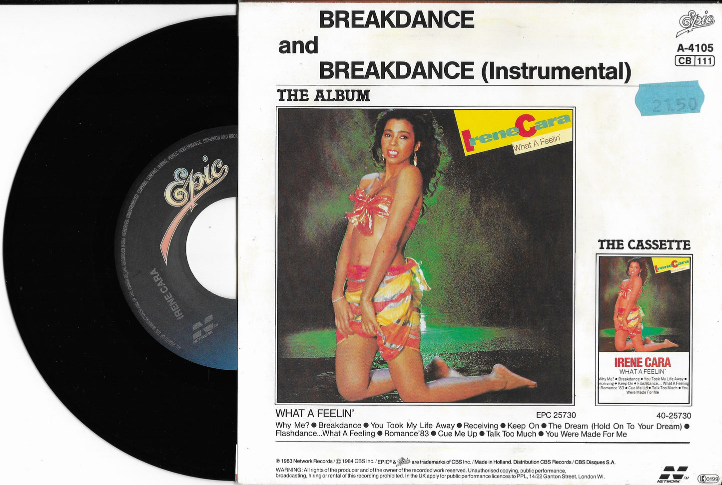 IRENE CARA - Breakdance