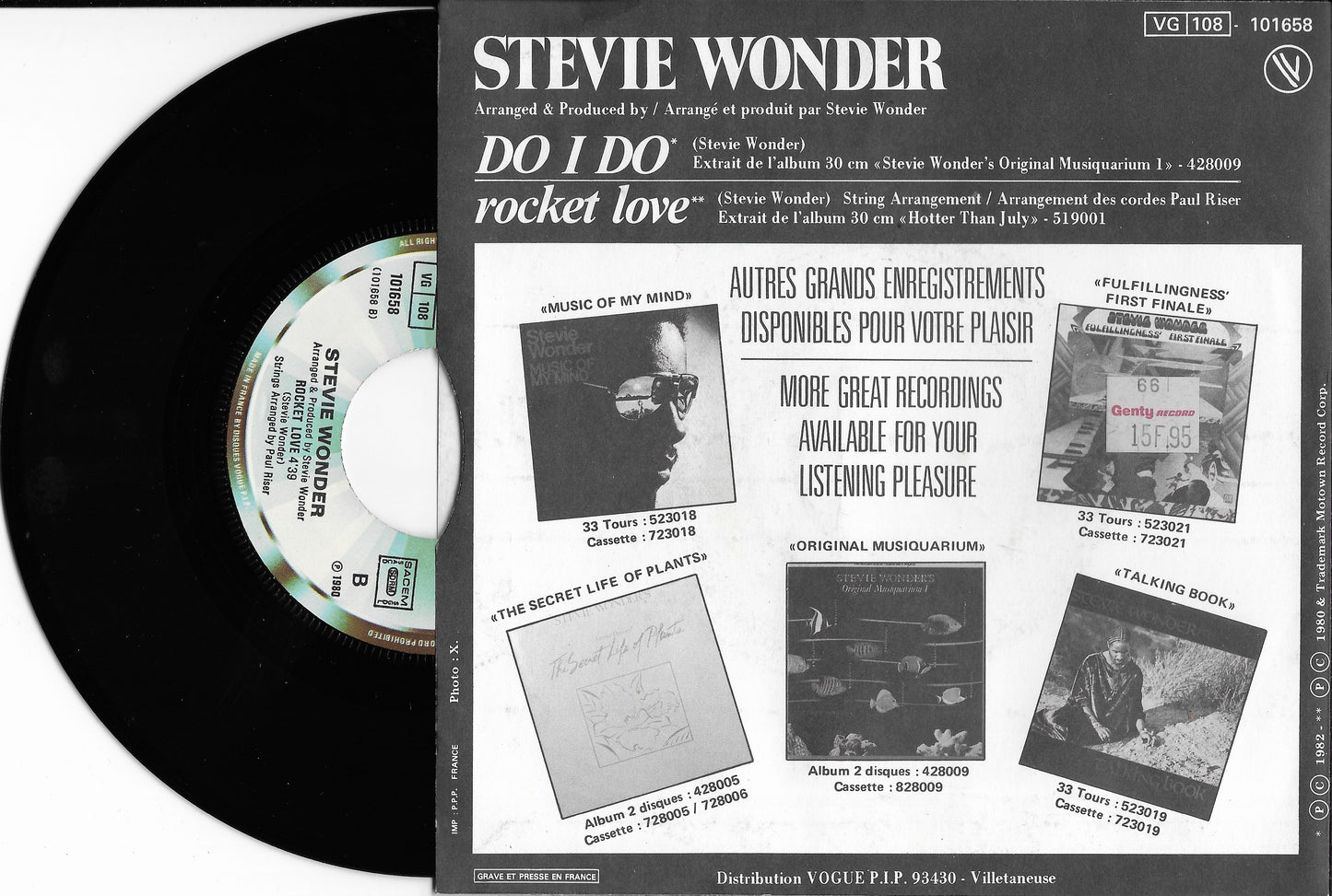 STEVIE WONDER - Do I Do