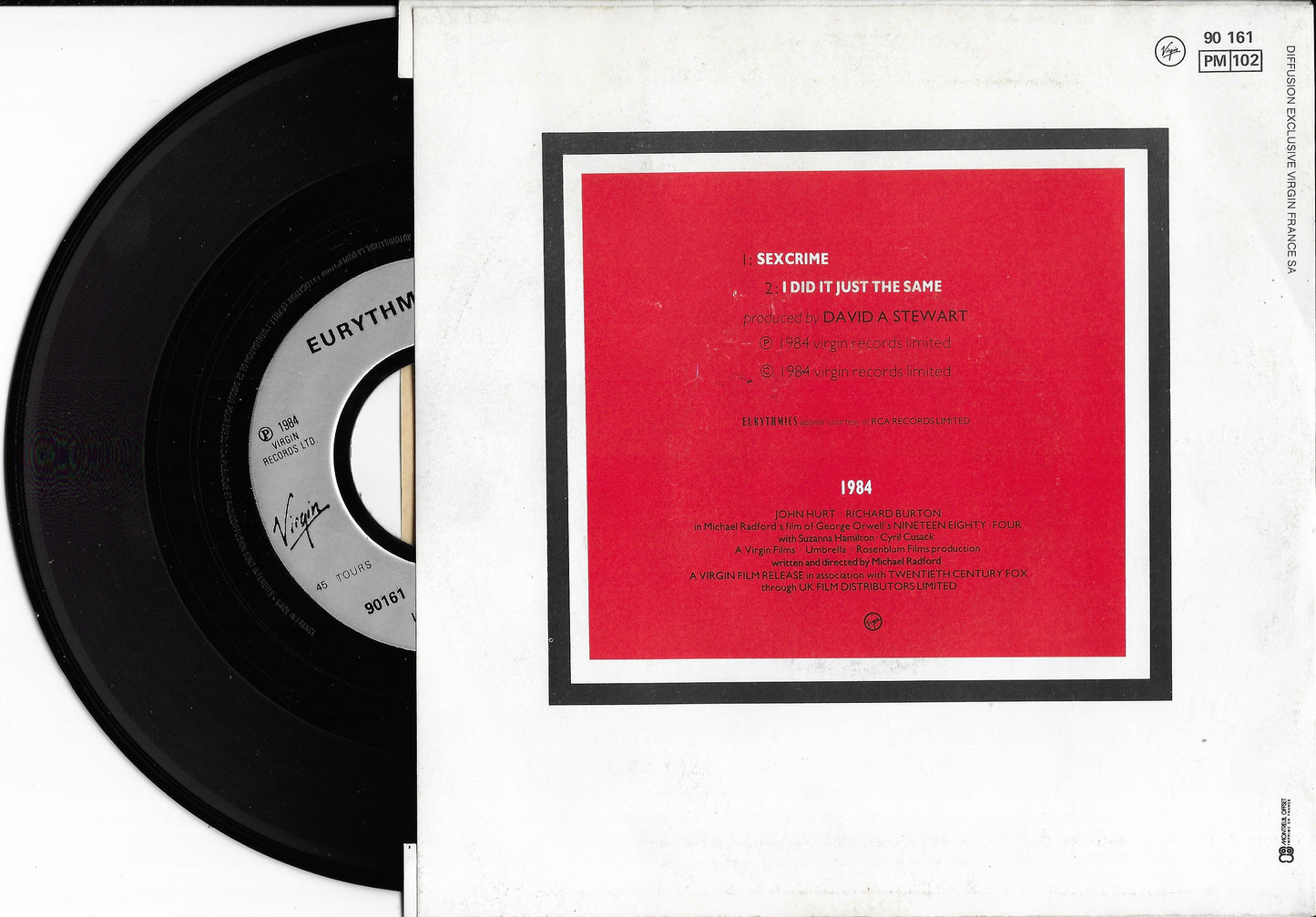 EURYTHMICS - Sexcrime (Nineteen Eighty Four)