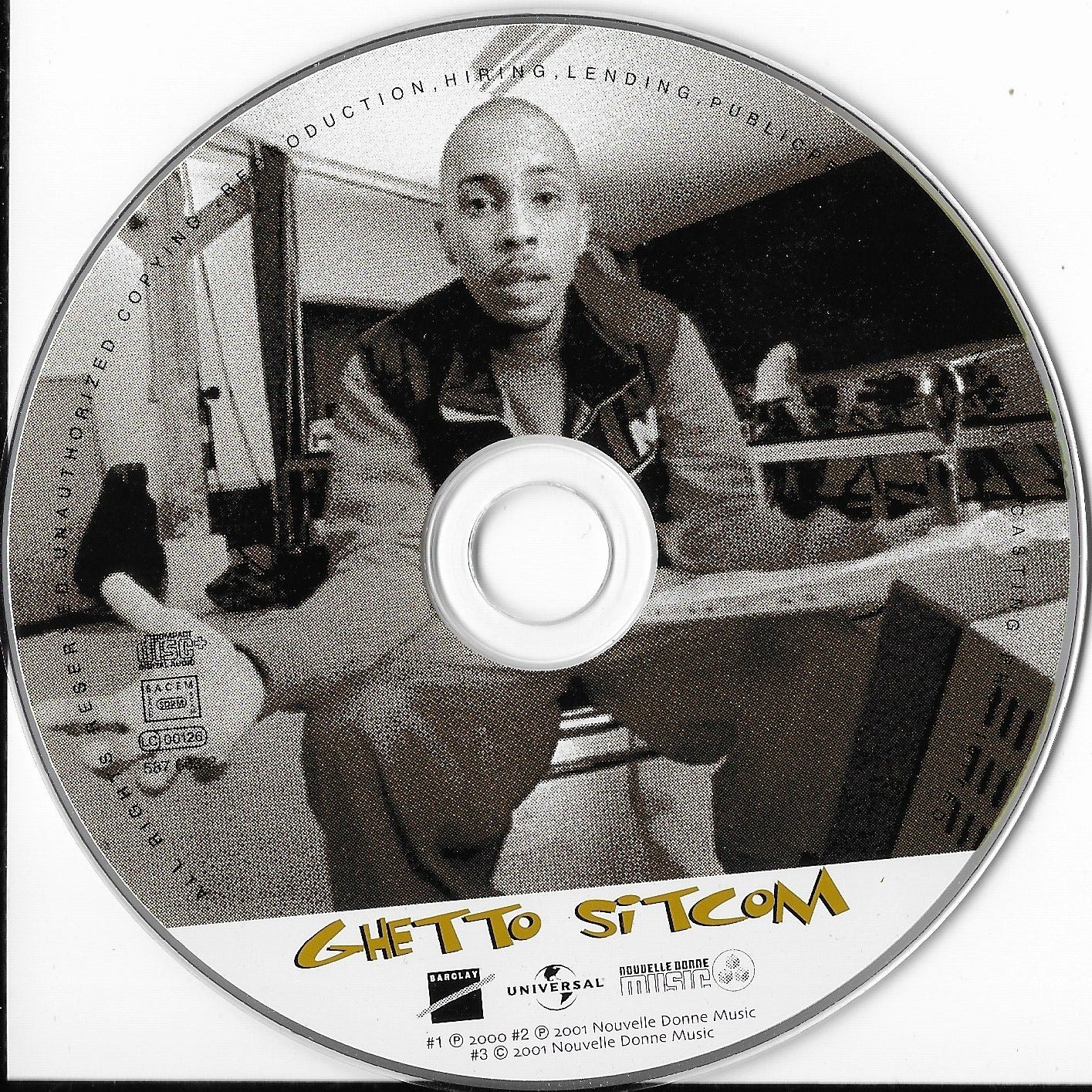 DISIZ LA PESTE - Ghetto Sitcom (CD Single Digipack)