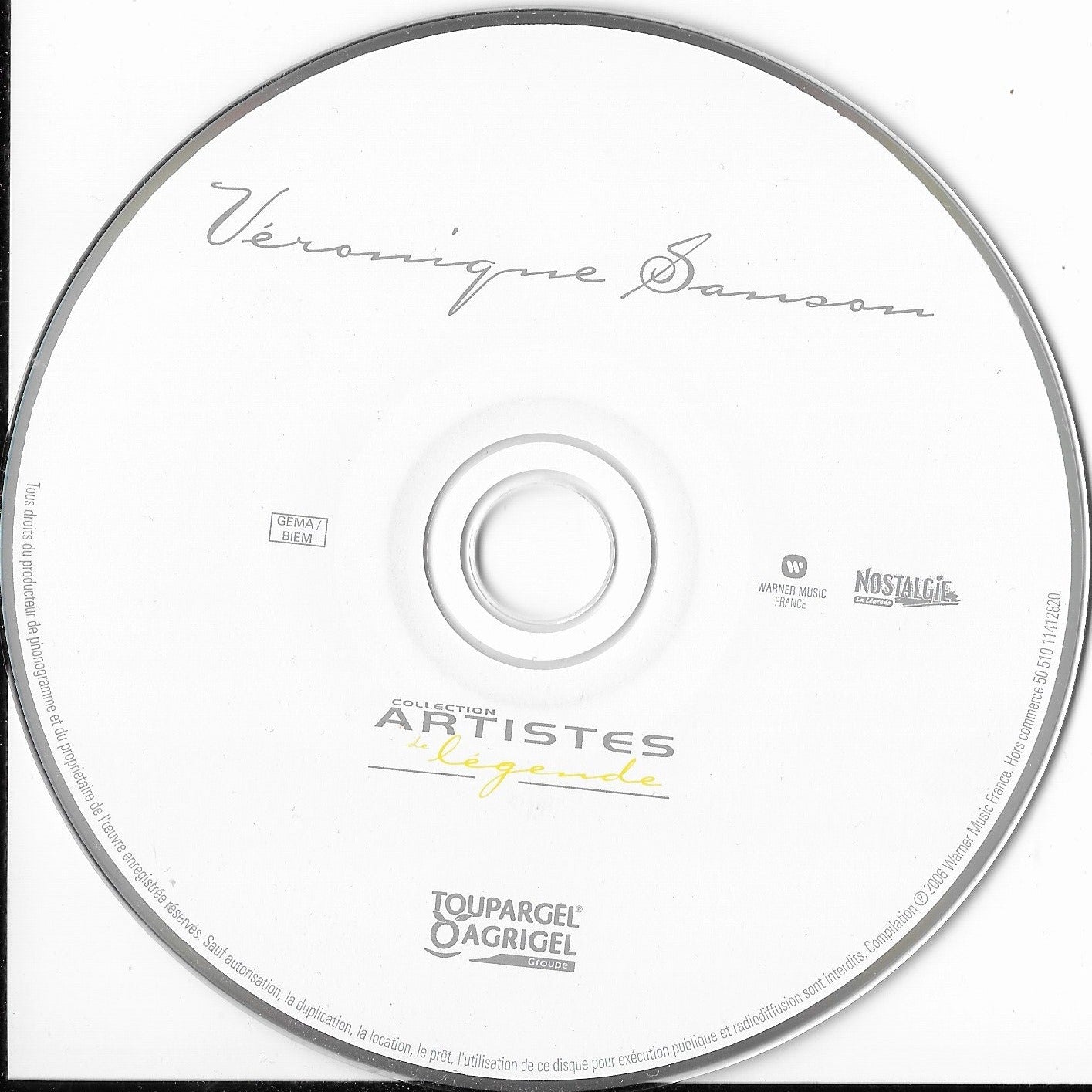 VERONIQUE SANSON - Collection Artistes De Légende