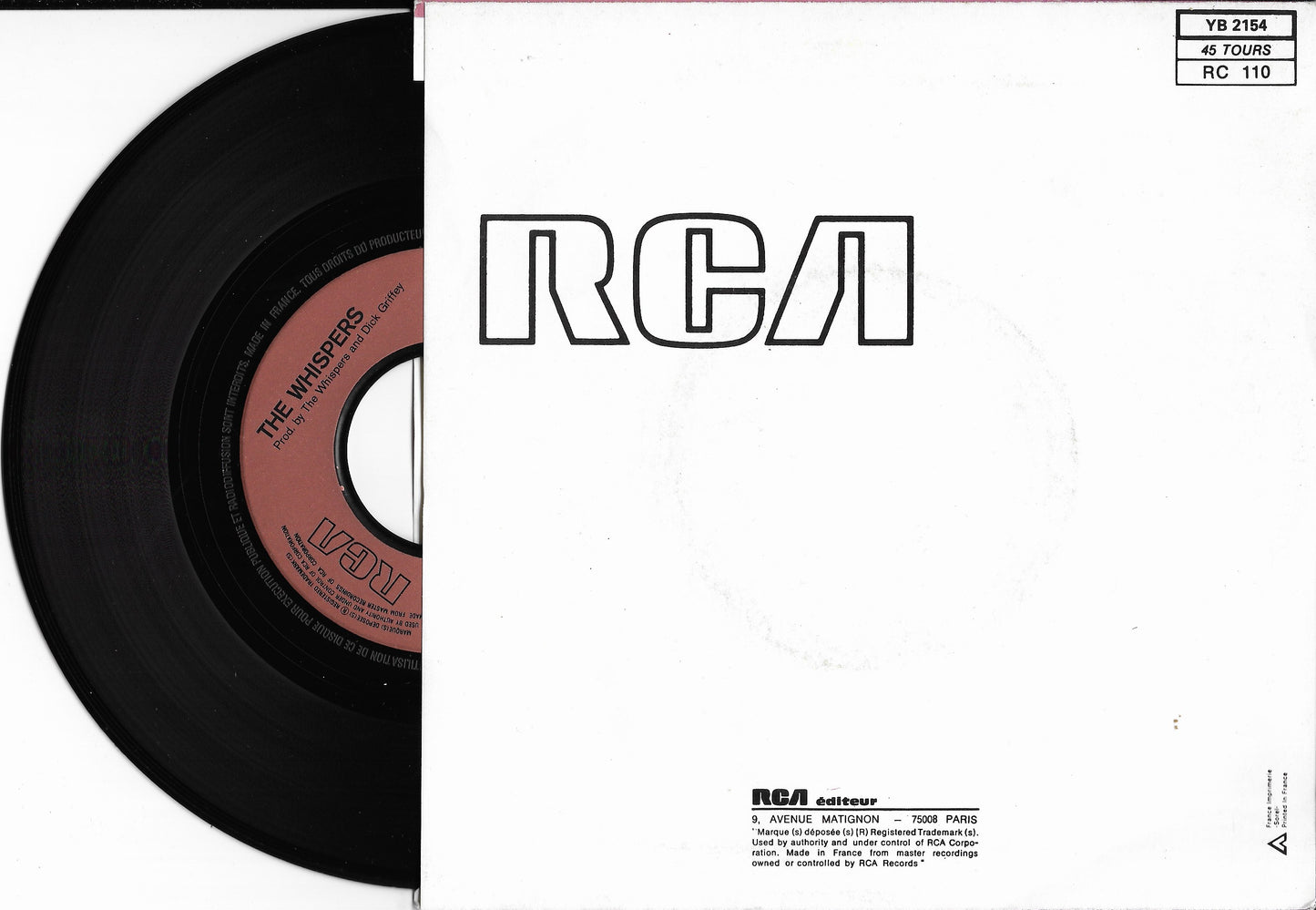 THE WHISPERS - It's A Love Thing