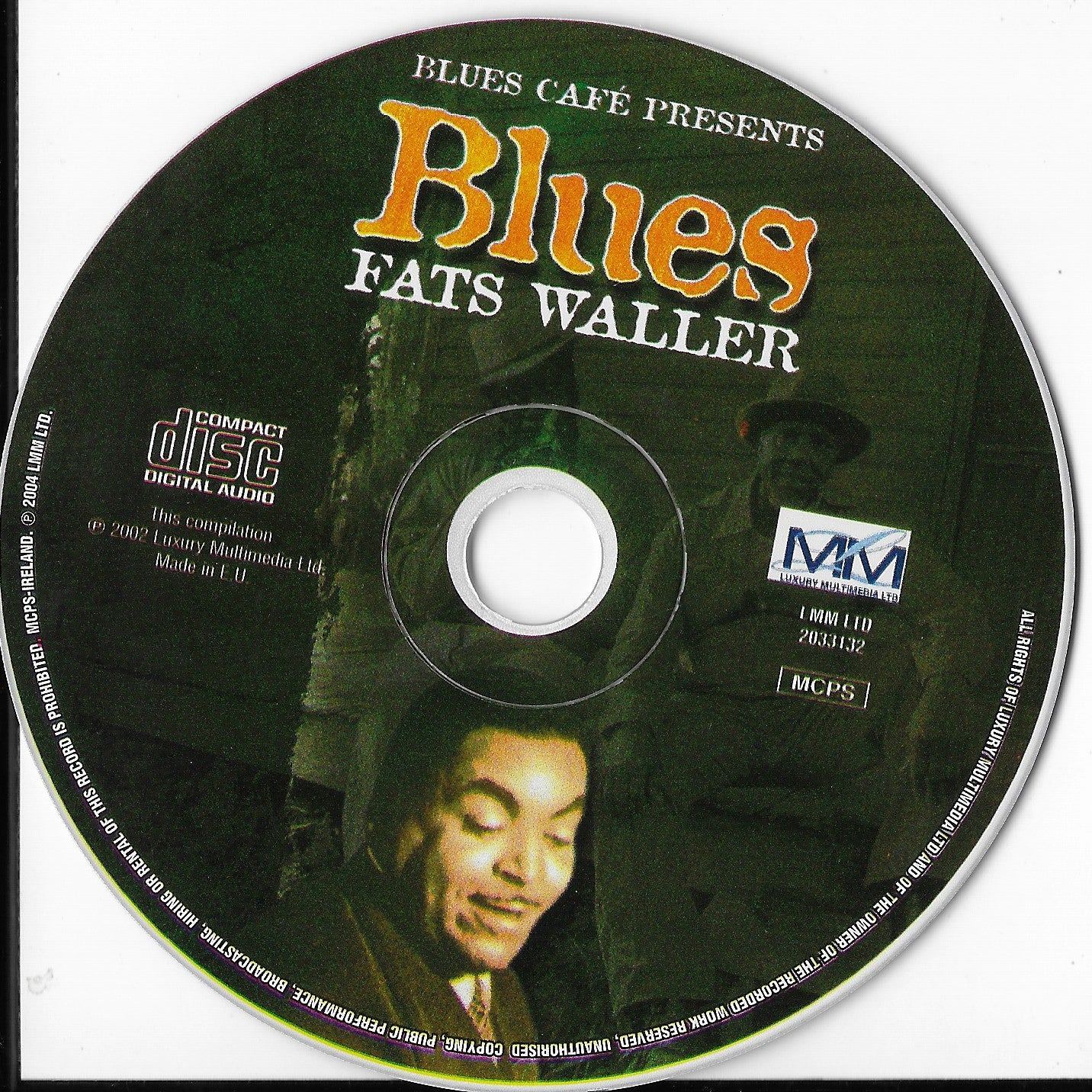 FATS WALLER - Blues Café Presents Fats Waller - Ain't Misbehavin'