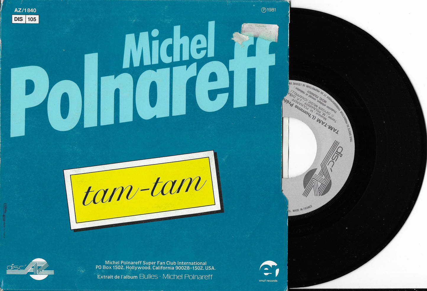 MICHEL POLNAREFF - Je T'aime