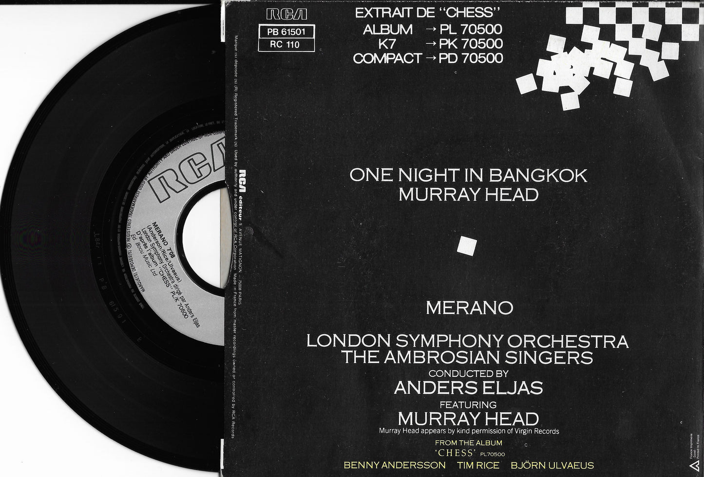 MURRAY HEAD - One Night In Bangkok