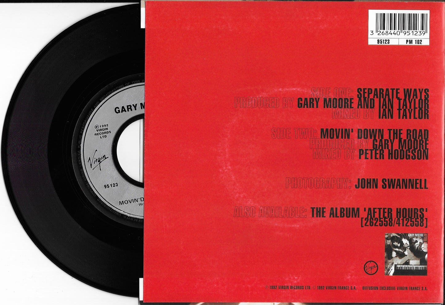 GARY MOORE - Separate Ways