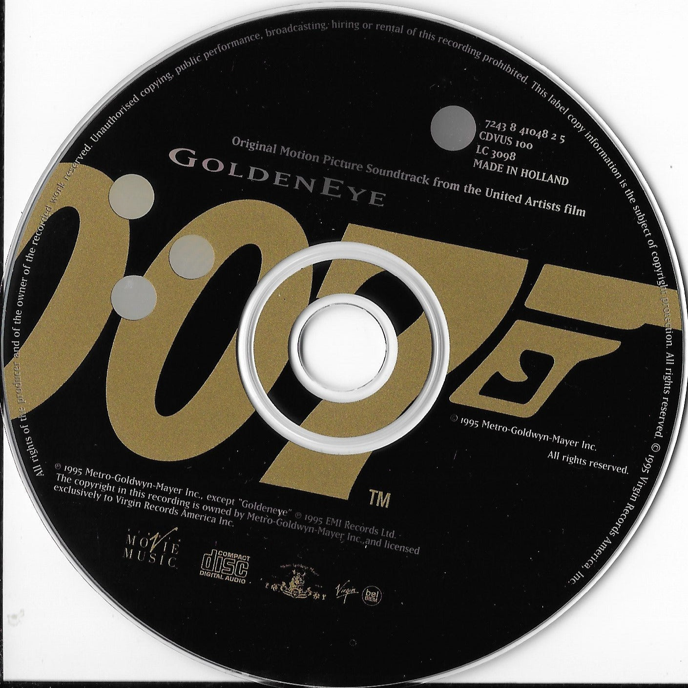 ERIC SERRA - Goldeneye (Original Motion Picture Soundtrack)
