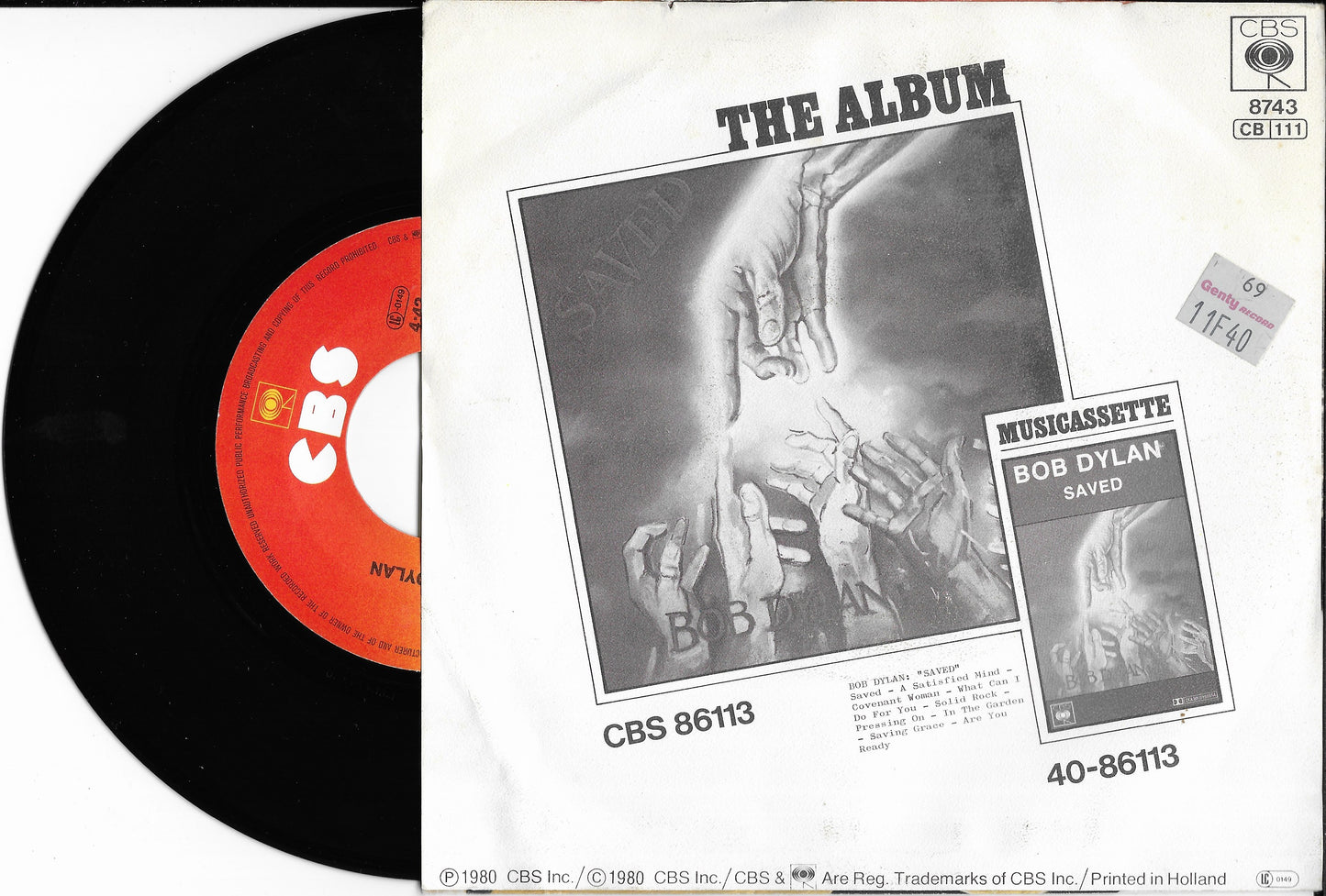BOB DYLAN - Saved