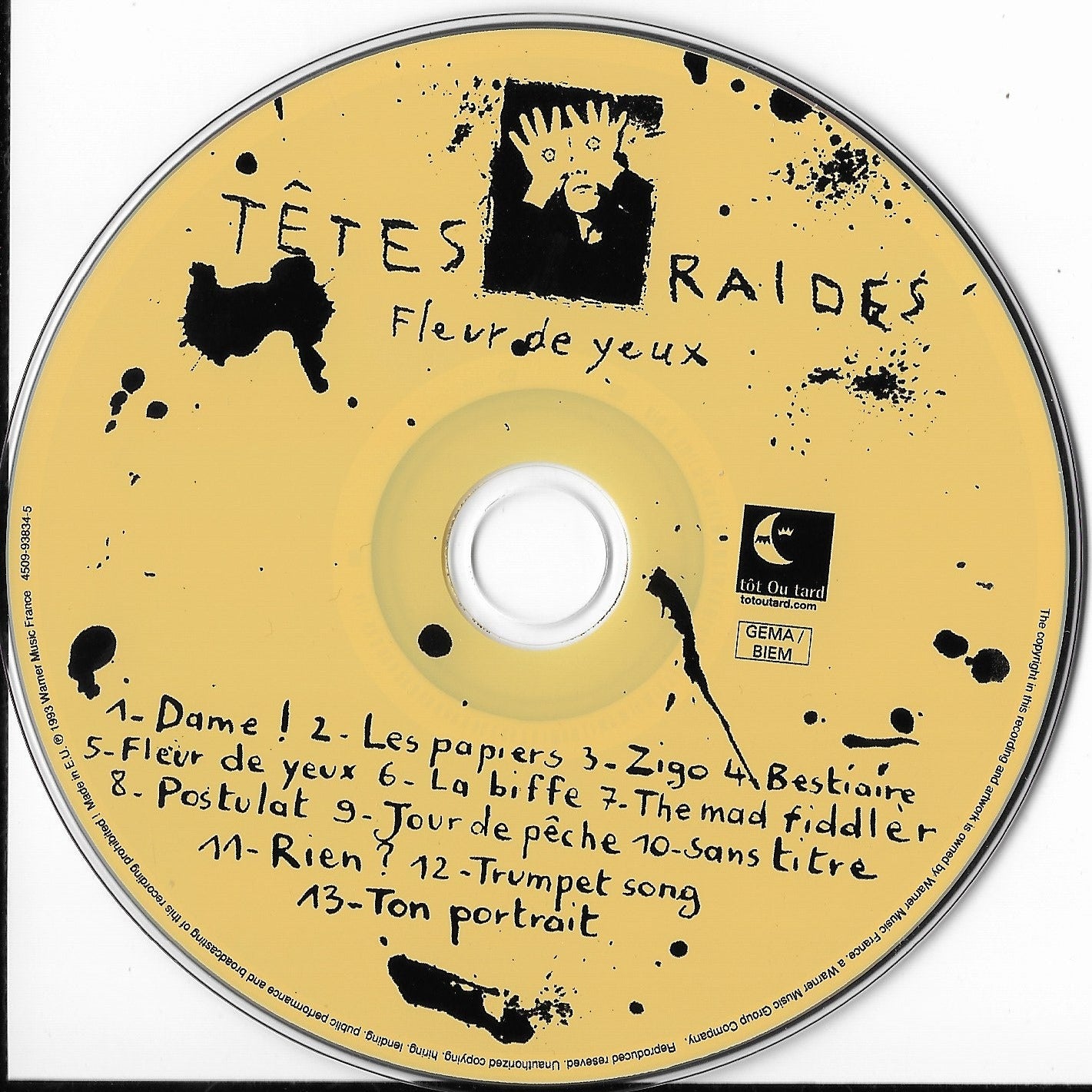 TETES RAIDES - Fleur De Yeux
