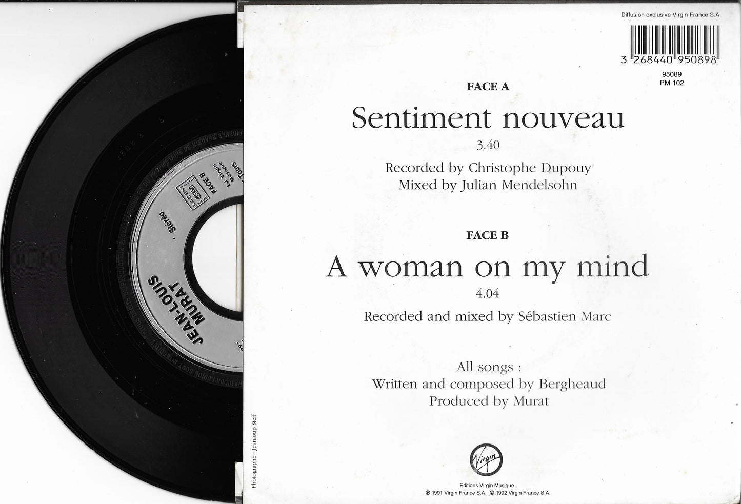 JEAN LOUIS MURAT - Sentiment Nouveau