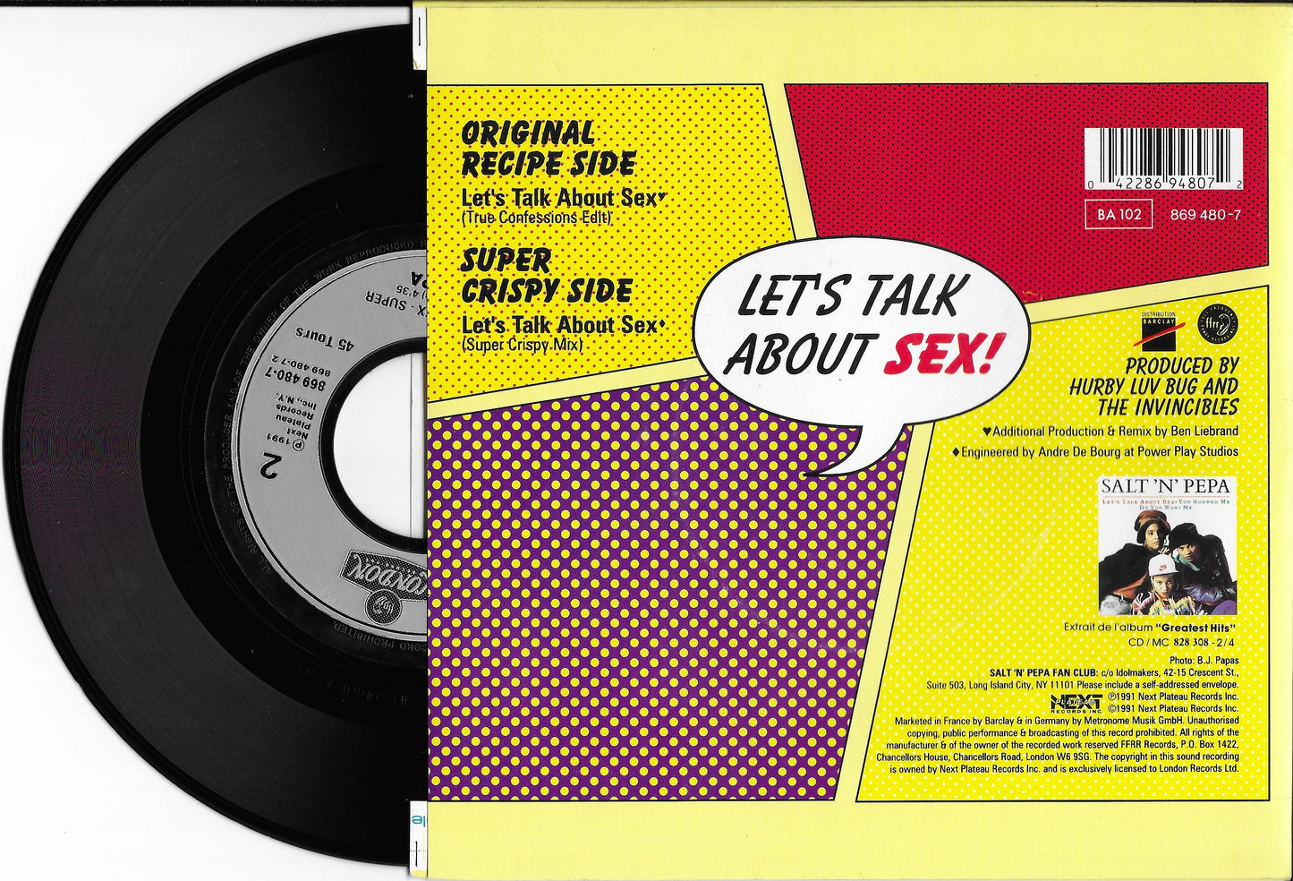 SALT-N-PEPPA - Let's Talk About Sex