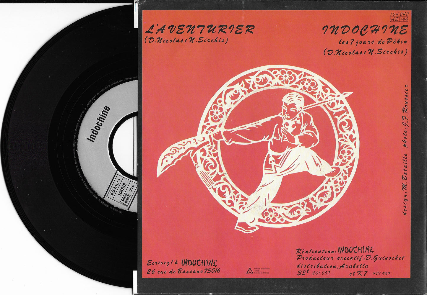 INDOCHINE - L'aventurier