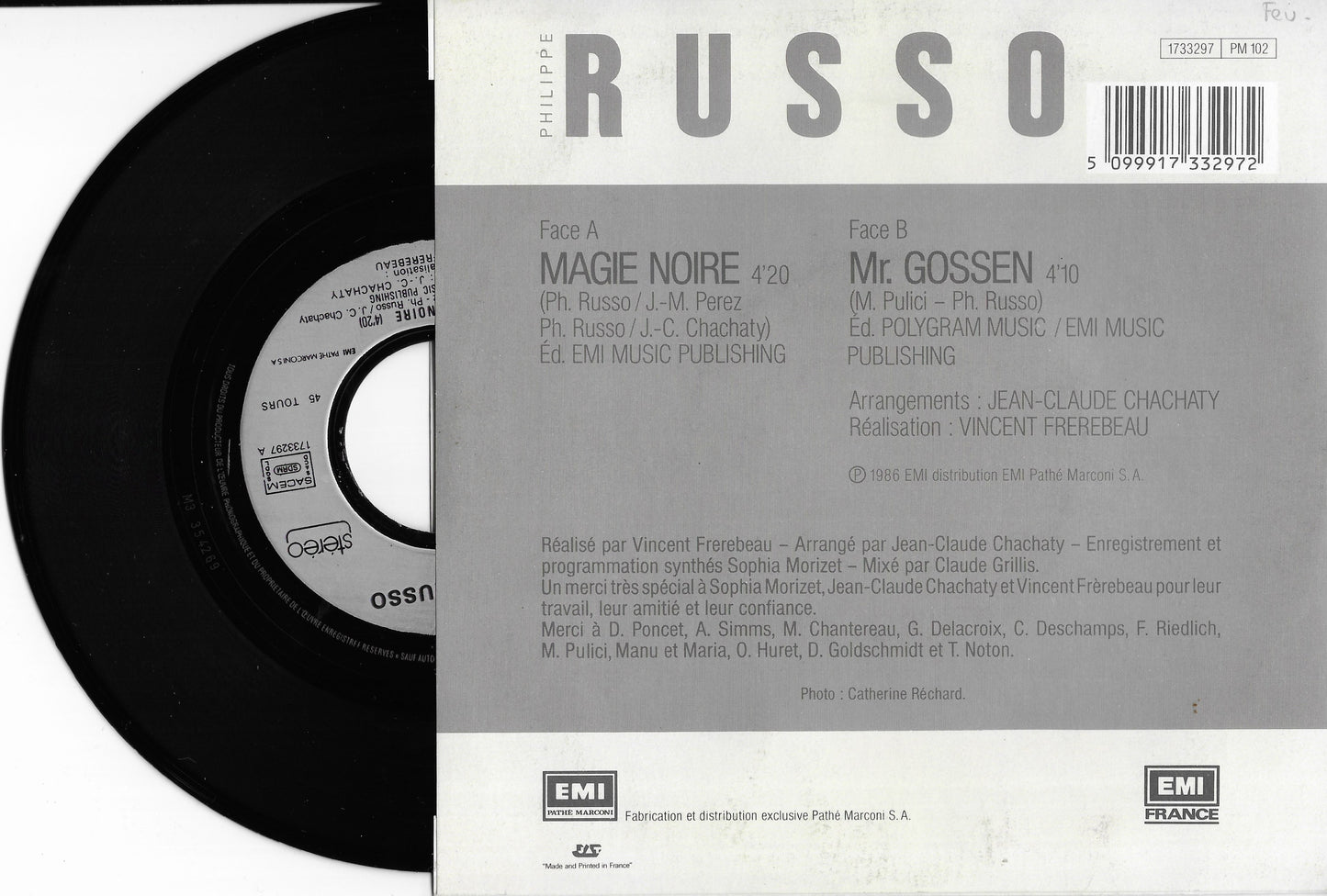 PHILIPPE RUSSO - Magie Noire