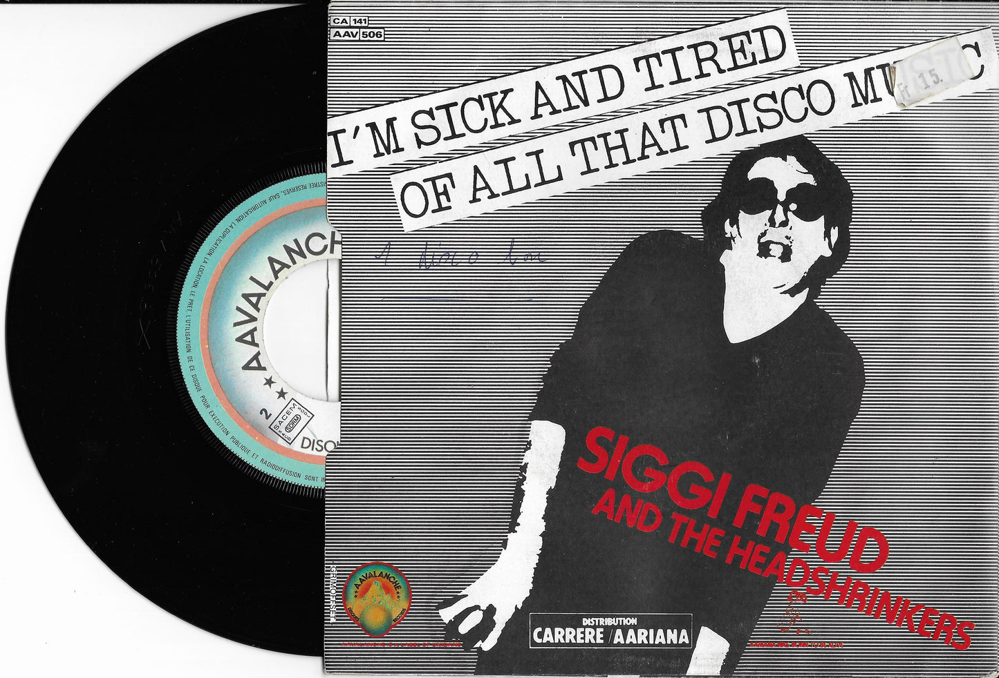 SIGGI FREUD AND THE HEADSHRINKERS - I'm Sick And Tired Of All That Disco Music