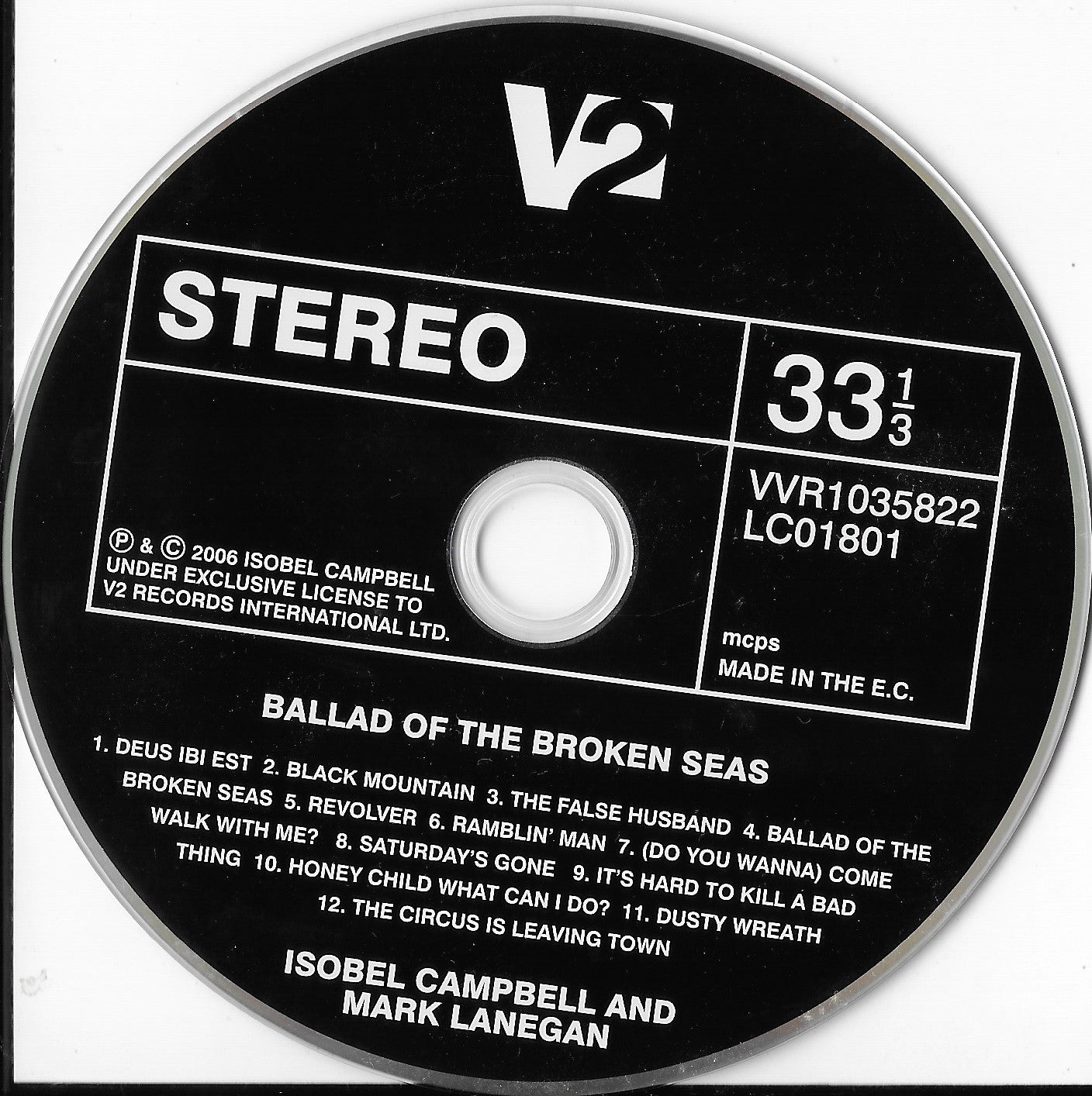 ISOBEL CAMPBELL & MARK LANEGAN - Ballad Of The Broken Seas