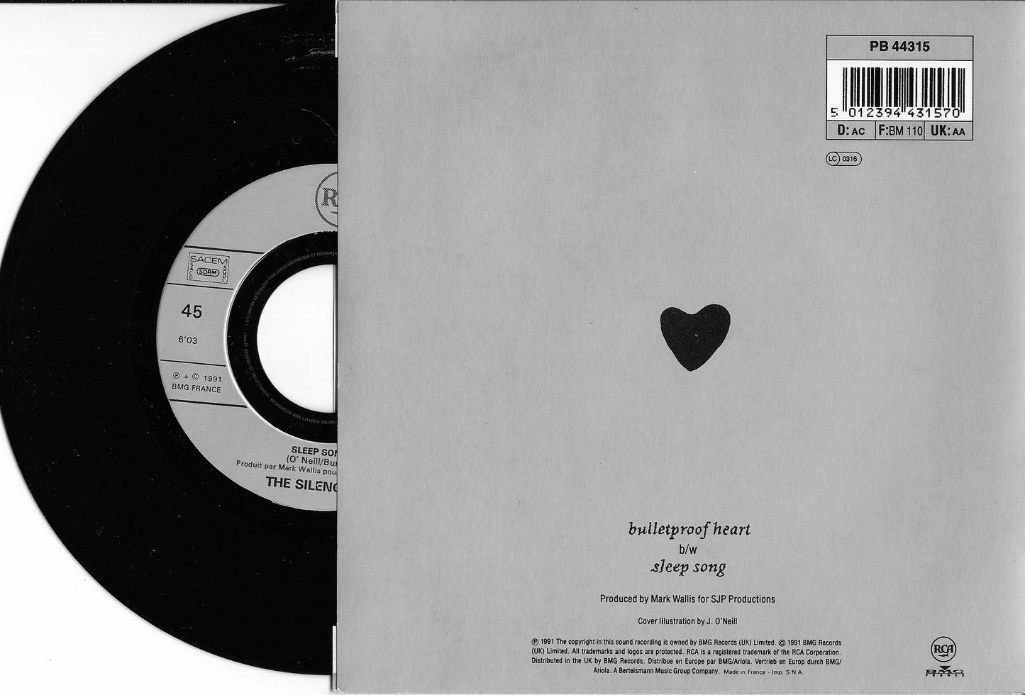 THE SILENCERS - Bulletproof Heart