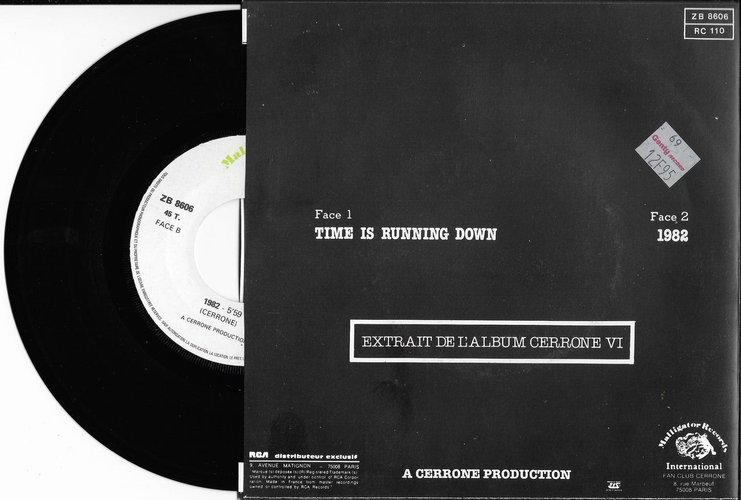 CERRONE - Time Is Running Down