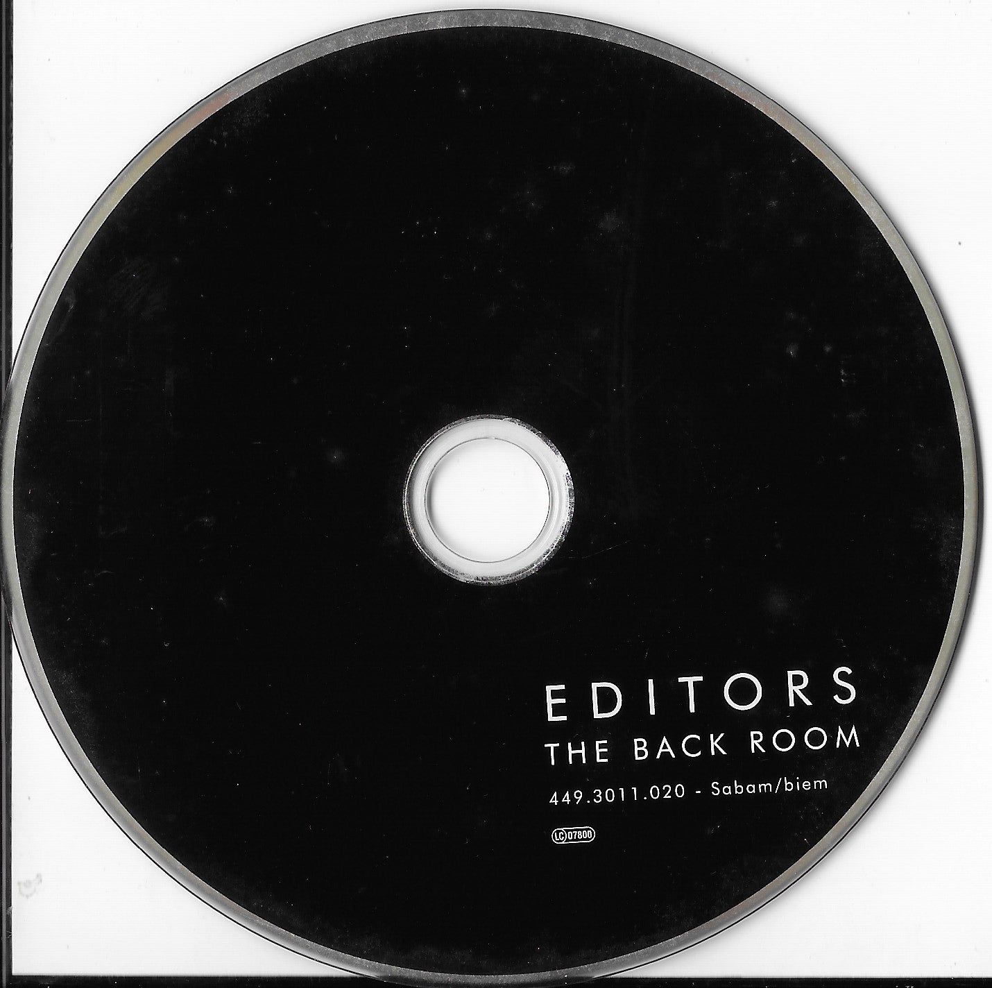EDITORS - The Back Room