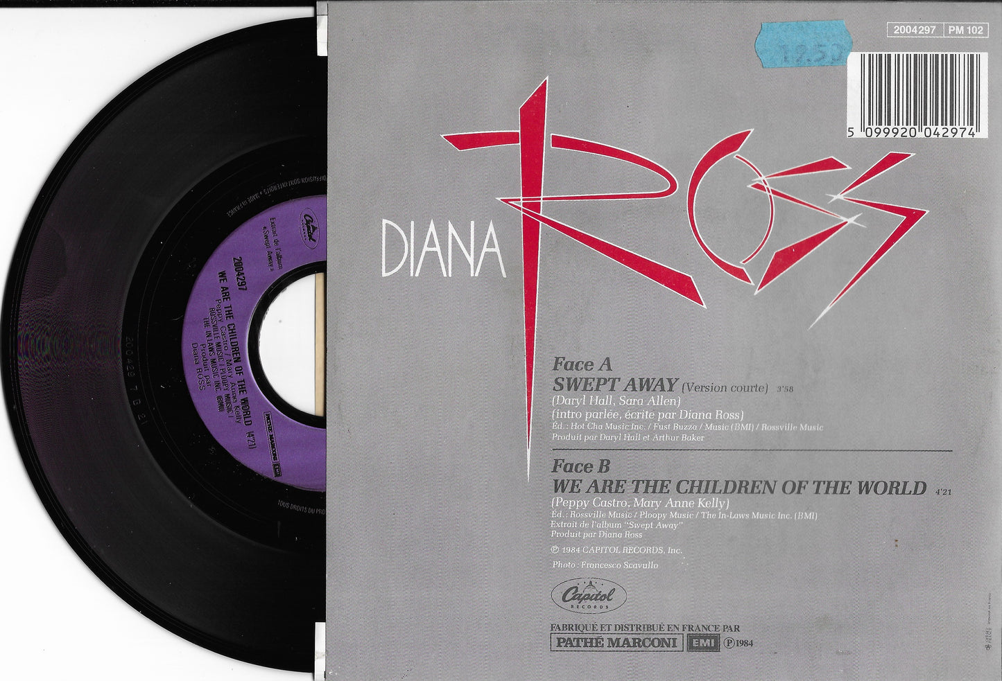 DIANA ROSS - Swept Away