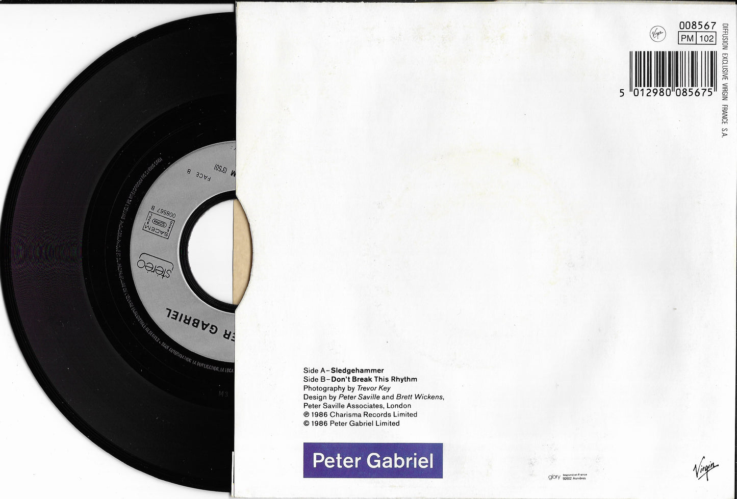 PETER GABRIEL - Sledgehammer