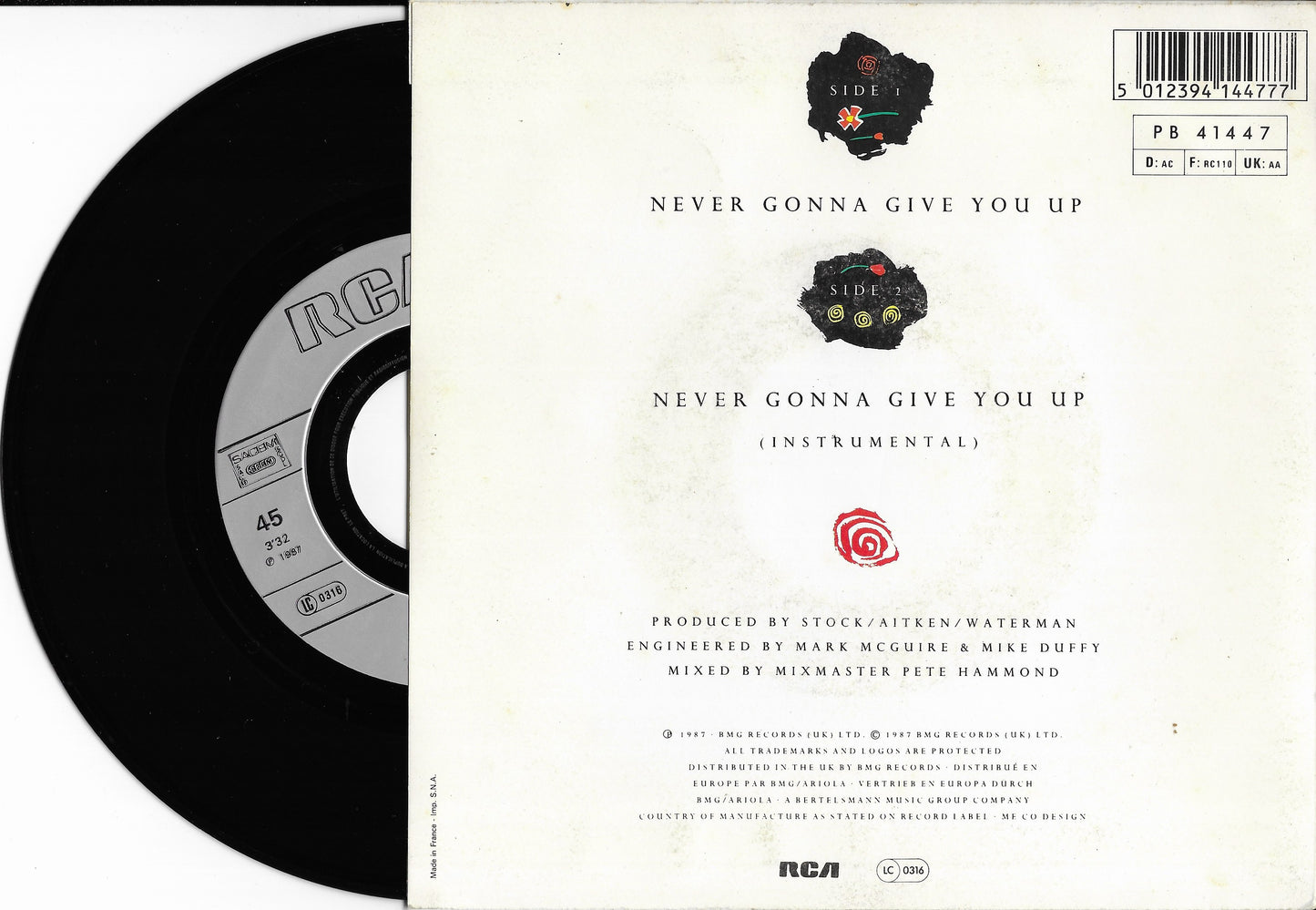 RICK ASTLEY - Never Gonna Give You Up