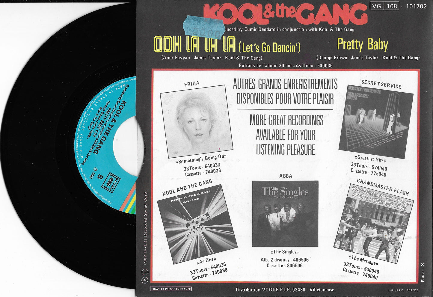 KOOL & THE GANG - Let's Go Dancin' (Ooh La La La)