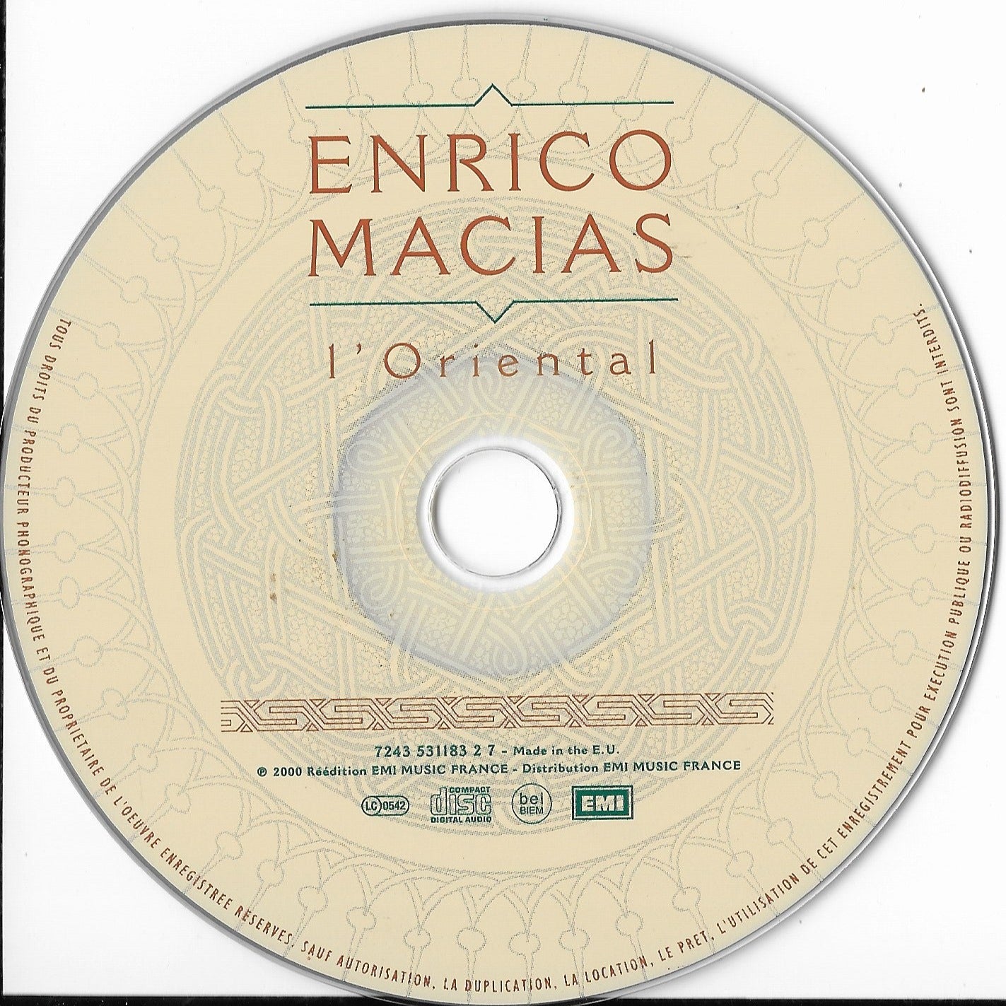 ENRICO MACCIAS - L'Oriental