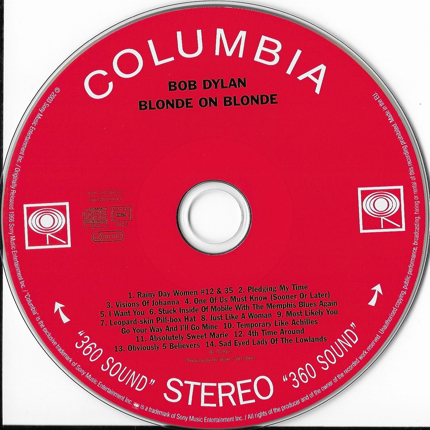 BOB DYLAN - Blonde On Blonde