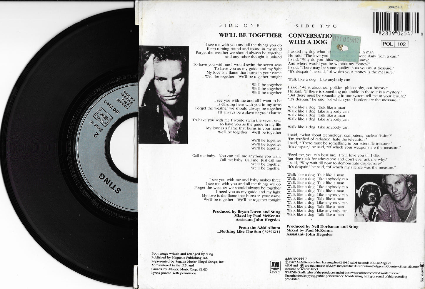 STING - We'll Be Together