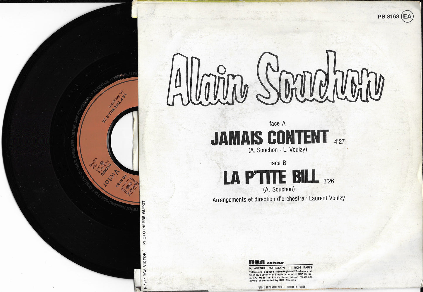 ALAIN SOUCHON - Jamais Content