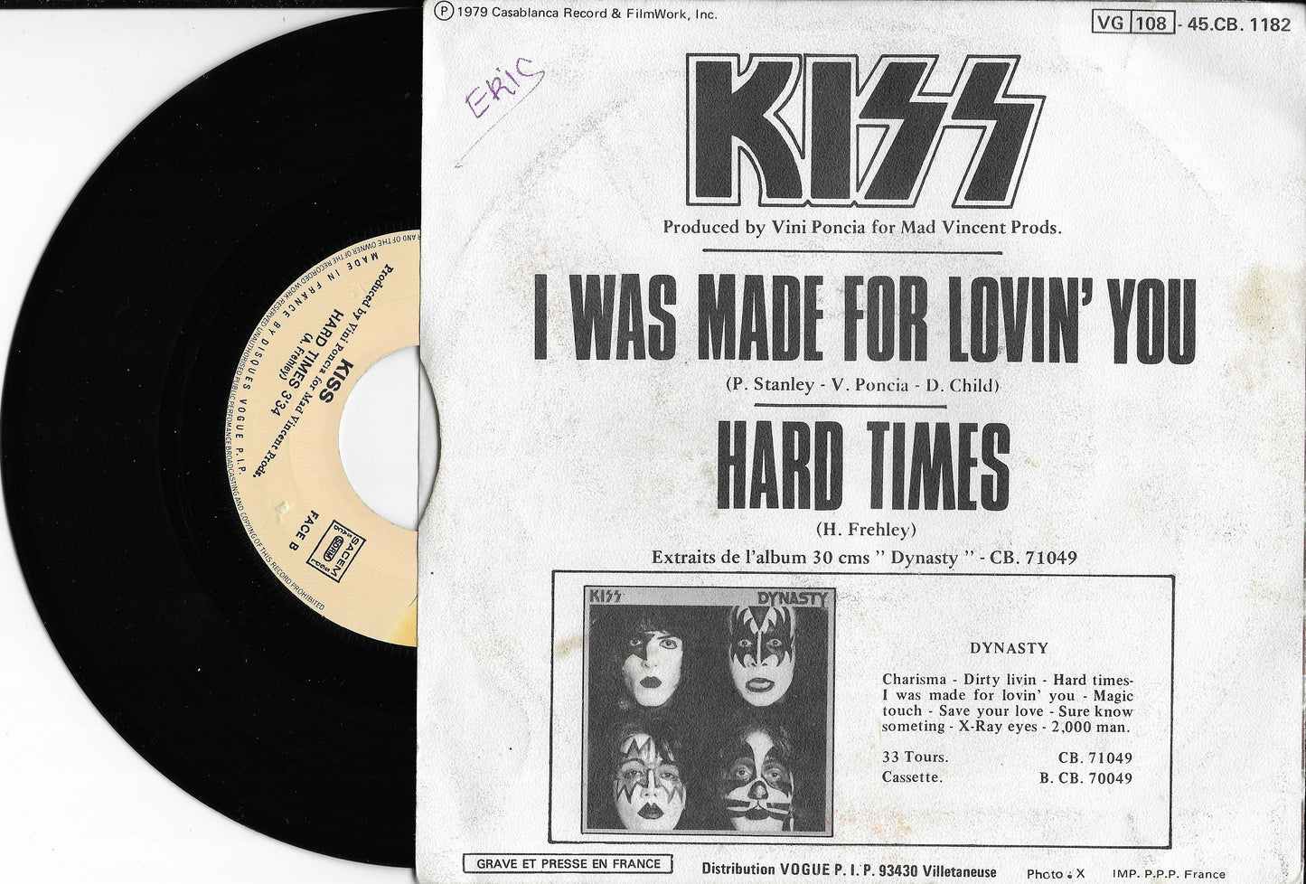 KISS - I Was Made For Lovin' You