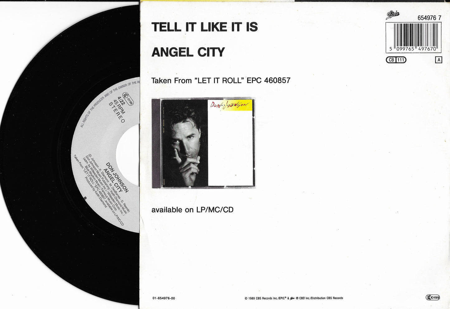 DON JOHNSON - Tell It Like It Is