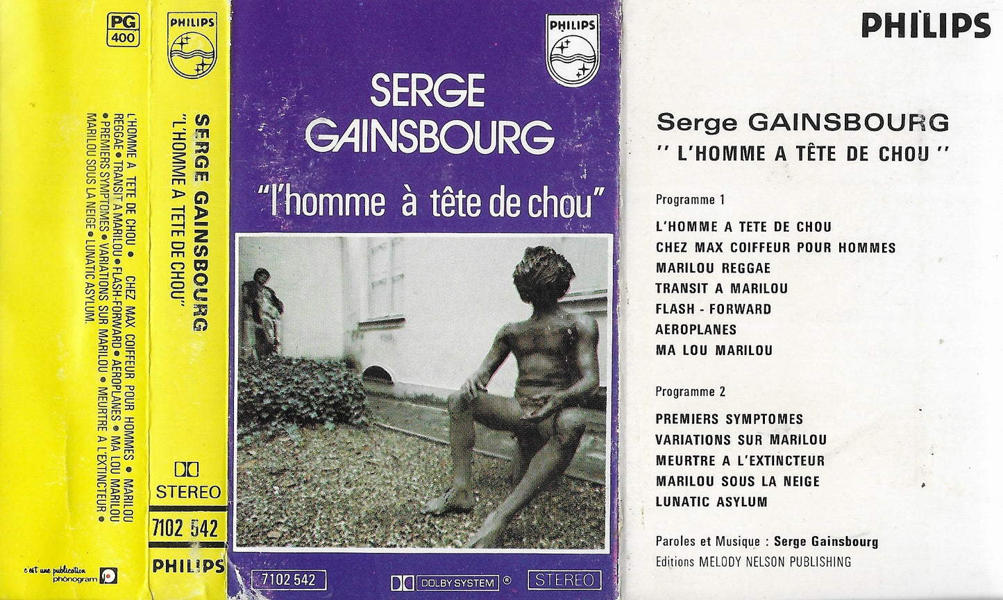 SERGE GAINSBOURG - L'Homme À Tête De Chou